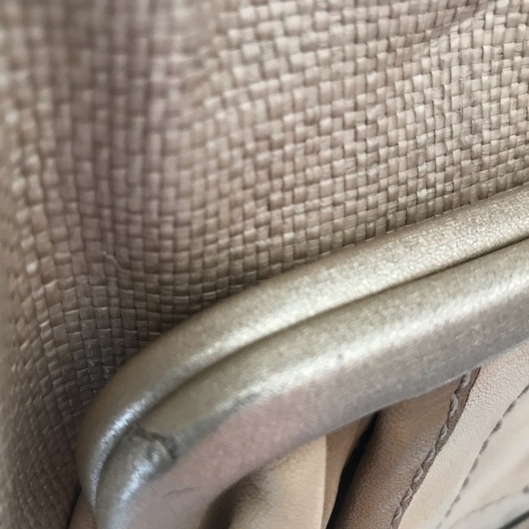 Coach large straw satchel - Picture 3 of 7